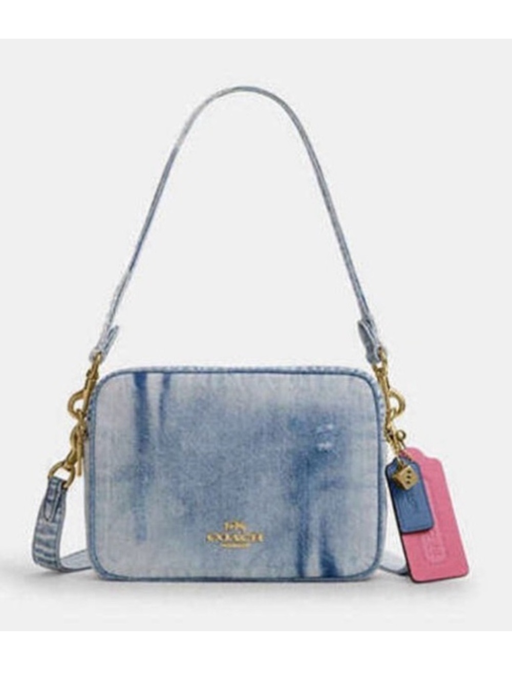 Coach Loved Denim Carey Crossbody